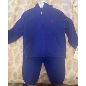 Royal Blue Polo Set
